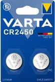 Varta LITHIUM Coin Batterijen CR2450 Blister - 10 x 2 stuks