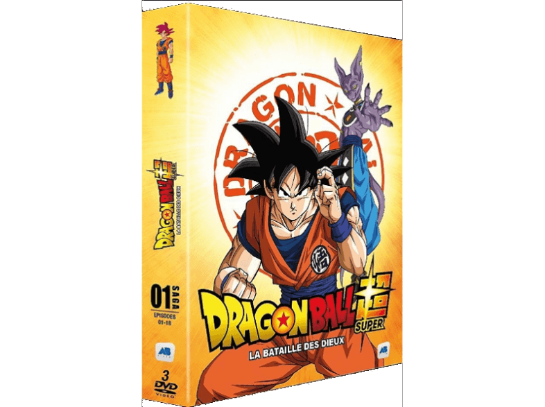 Ab Coffret Dragon Ball Super Vol. 1 : La bataille des dieux, ép 1 à 18 - DVD