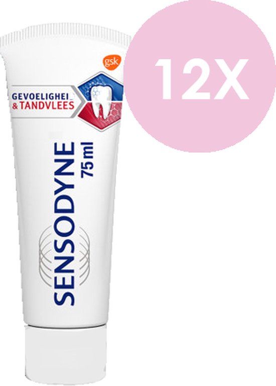 Sensodyne Whitening Gevoeligheid & Tandvlees Tandpasta 75ml