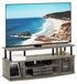 OEM Meuble TV en bois finition chêne/noir pour téléviseurs jusqu'à 55 pouces, largeur 119,9 cm
