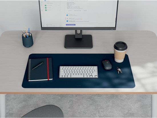 Leitz Grote Bureauonderlegger 80x40 cm Nachtblauw