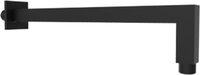 Plieger Napoli Douchearm Vierkant 33 cm - Mat Zwart