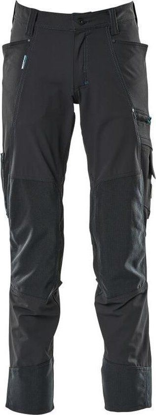 Mascot Advanced Stretch Werkbroek met Kniezakken - Marine - Maat 50