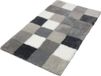 Goodivery ® Tapis de bain rectangulaire coloré - Gris