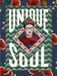 Frida Kahlo Your Decoration B.V. Frida Kahlo Art Print 'Unique Soul' Canvas 30x40 cm Groen Multi colour