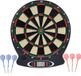 Furniture Limited - Dartbord elektrisch met darts polypropeen zwart