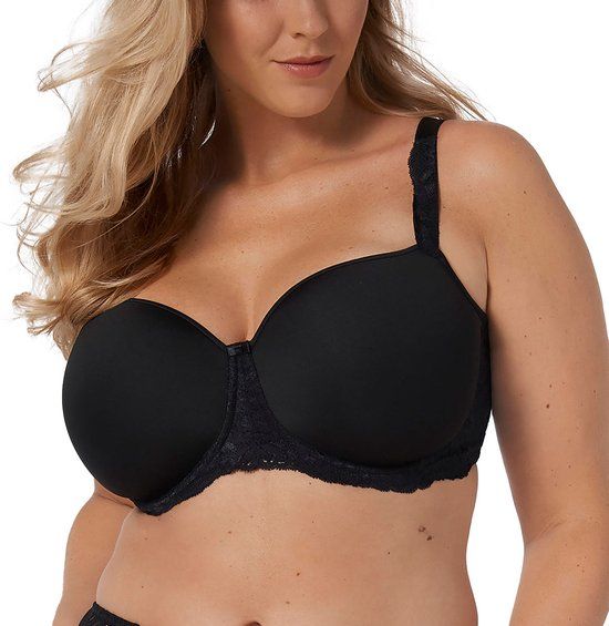 Triumph Amourette Charm Voorgevormde Beugel BH - Zwart - 75F