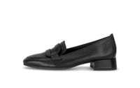Gabor - Dames - Loafers - Zwart - Leer - Maat 42