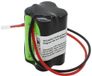 AccuCell Noodverlichting batterij NiMH 4.8V 1800mAh F2x2 Mignon AA met 200mm kabel