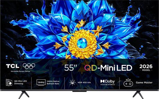 TCL 55P8L / LED-LCD QLED / 55 inch / 2026