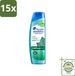 Head & Shoulders 15 x Pure Intense Anti-Roos Shampoo met Pepermunt - 250 ml