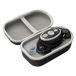 Prym Mini-stoomstrijkijzer, zwart, met siliconen houder en opbergcase in set, 400 W, instelbare temperatuur (110-240 V), ideaal voor naaien, patchwork en reizen