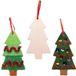 Baker Ross Keramische Kerstboom Decoraties (5 Stuk)