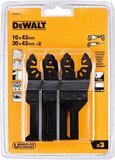DeWALT DT20713 Multitoolset - Invalzaagbladen - Oscillerend - 3-delig
