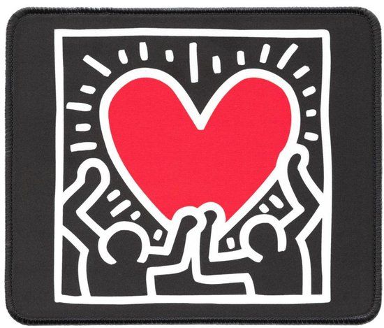Grupo Erik Keith Haring - XL S Muismat - Multicolours