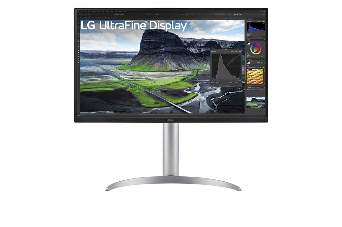 LG 27" 4K UHD Monitor - Nano IPS, USB-C, HDR, 60Hz - 27UQ850V-W