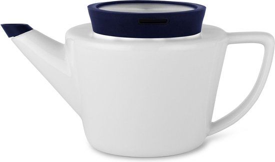 Viva Scandinavia Infusion Theepot - Porselein - 0,5 l - Donkerblauw
