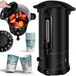 KESSER® Chaudière à vin chaud 10L en acier inoxydable Avec 10x gobelets Chaudière à vin chaud avec thermostat Chauffe-eau distributeur d'eau chaude Chaudière automatique avec indicateur de niveau Robinet de soutirage
