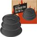 Grill Master Set - Fonte - 3-delig - Inclusief deksel - Zwart