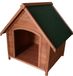 Fornord MON JARDIN Hondenhok van grenenhout met afneembaar dak 74x65xH83 cm