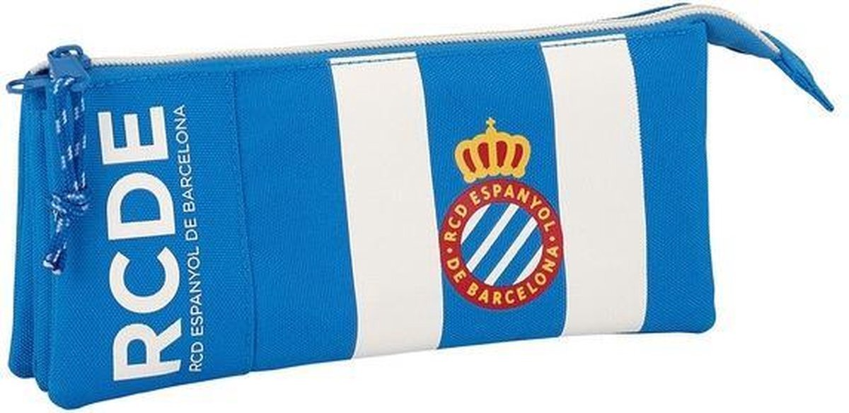 RCD Espagnol Etui RCD Espanyol Blauw Wit