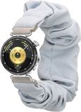 kwmobile elastisch bandje voor smartwatch - Compatibel met Huawei Watch GT6 41mm / GT5 41mm / Watch GT4 41mm - Horlogebandje van katoen - In lichtblauw