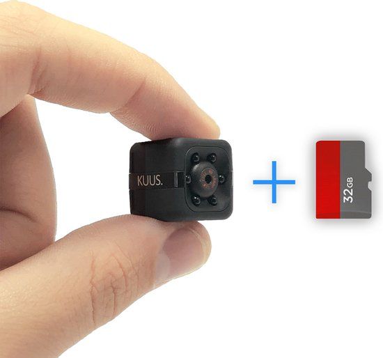 KUUS. C1 Mini Spy Camera - Full HD 1080P - 32GB - No WiFi/App Needed