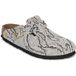 BIRKENSTOCK Muiltjes 'Boston' stone grey / lichtgrijs