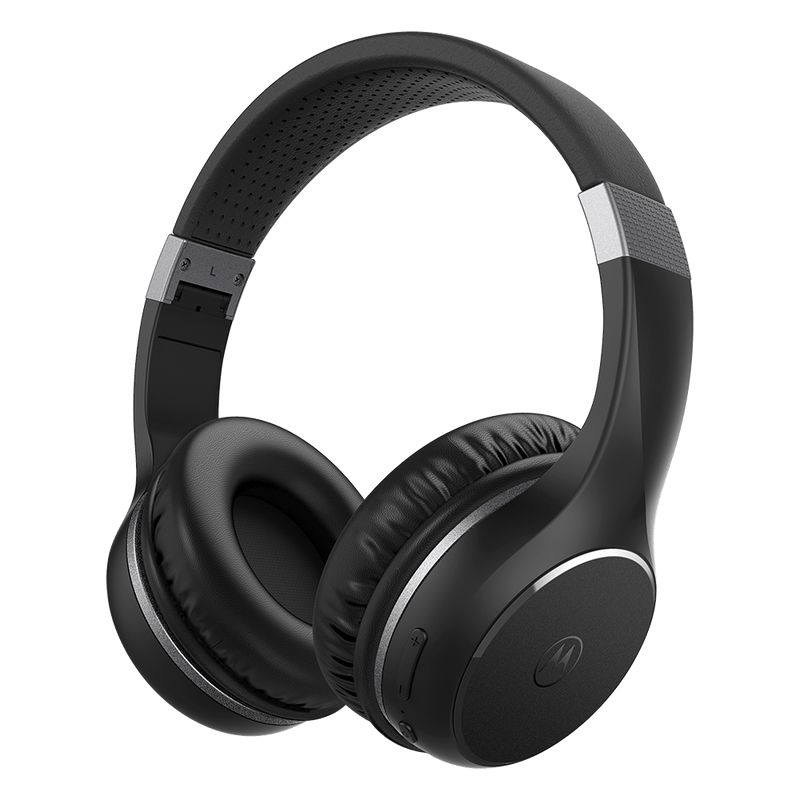 Motorola Sound MOTO XT220 Bluetooth Headset - Over-Ear - Wireless - Black