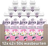 Lenor Wasverzachter Jasmijnbloem 12 x 42 Wasbeurten