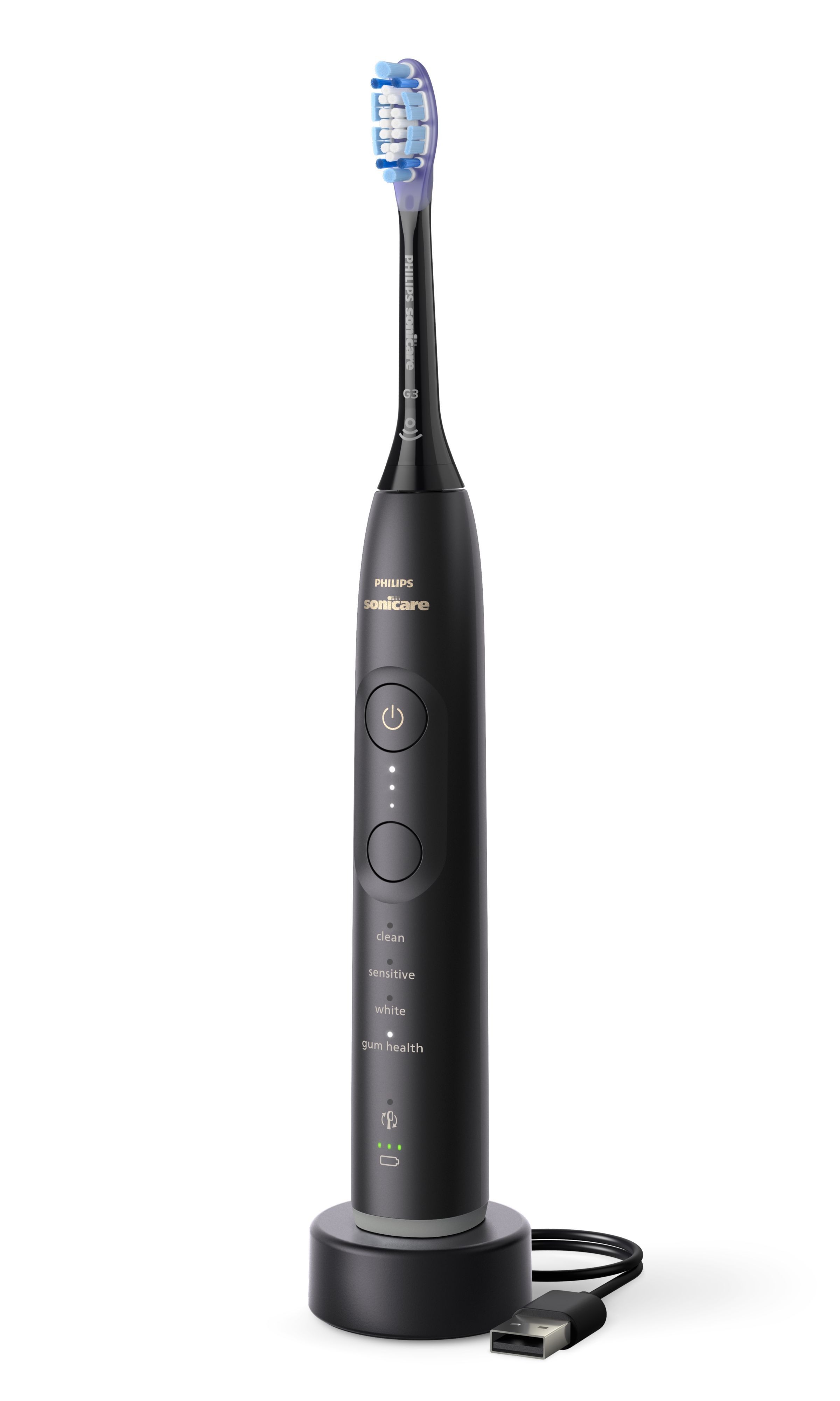 Philips Sonicare 7100 Series HX7429/02 - Elektrische Tandenborstels - Duopack - Wit & Zwart
