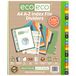 eco-eco A4 50% Gerecycleerde Set 24 A-Z Brede Index Bestandsverdelers
