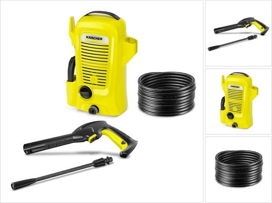 Kärcher K 2 hogedrukreiniger - 1400 Watt - 110 bar - 3 m slang