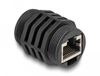 Delock 87255 RJ45 Cat.6A Built-in module IP67 dust and waterproof Black