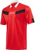 Macron maillot d'arbitre néon rouge/noir XXL
