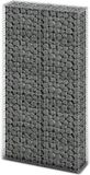 vidaXL Mur en gabion 85x30x200 cm acier galvanisé