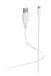 Flexline FL31-72186 USB-kabel USB 2.0 1,8 m USB A naar Micro-USB B Wit