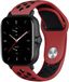 Strap-it Amazfit GTS 2 sport band - rood/zwart