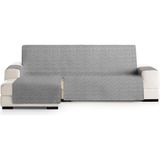 ECOMMERC3 Chaise longue bankhoes voor chaise longue, links, veelzijdig verstelbaar en eenvoudig aan te brengen, bekleding voor chaise longue, rechts, grijs, ideaal voor gedeeltelijke bescherming en