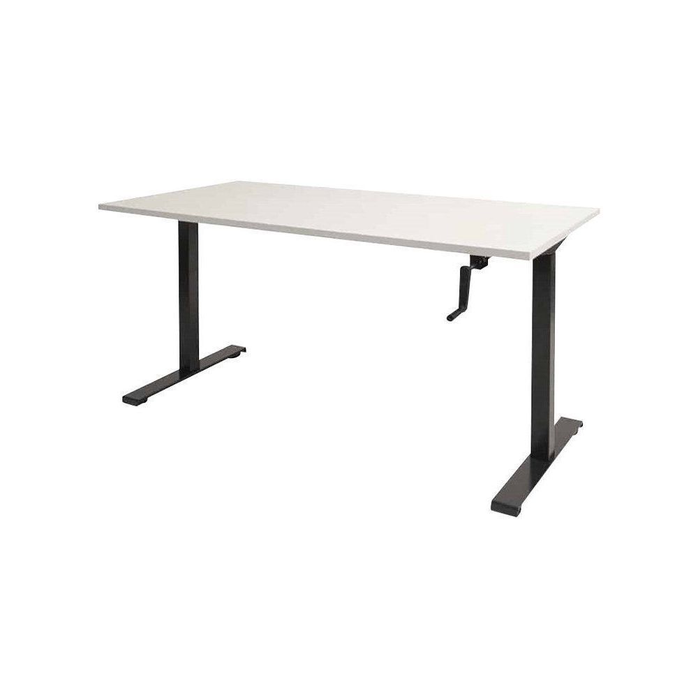 Prof Desk Bureau Pendolo basic 160x80 cm, Robson Eiken, Zwart