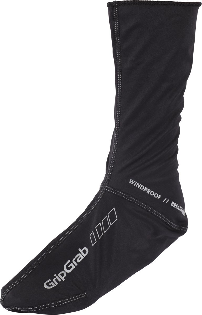 GripGrab Windproof Sock - Fietssokken - Maat S - Zwart Herfst- / wintercollectie