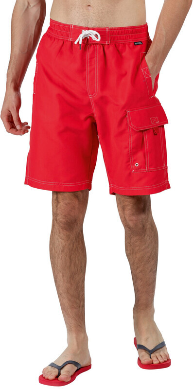 Regatta Hotham Boardshorts Heren, true red XXL 2020 Zwembroeken