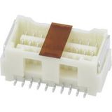 Molex 503154-2090 Female header, inbouw (standaard) Totaal aantal polen: 20 Rastermaat: 1.5 mm Inhoud: 1 stuk(s) Tape on Full reel