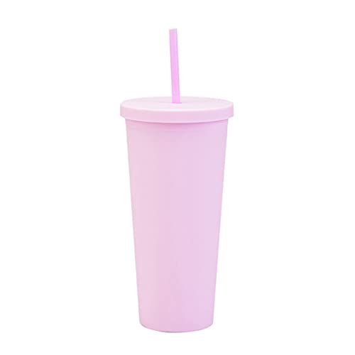 Generic Panda Generic 700 Ml Ijskoud Rietje Drinkende Schattige Tumbler Cup Herbruikbare Acryl