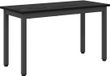 vidaXL Bank Zwart Eiken 80 x 35 x 45 cm Bois traité