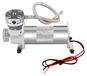 Suspension pneumatique compresseur pour voitures - 12V compresseur d'air - 300W puissance - 50 litres/minute capacité - 200 PSI pression - Exécution lourde - Application universelle - Argenté