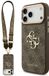 Guess 4G Groot Logo Hoesje Voor Iphone 17 Pro Max Metalen Hoesje
