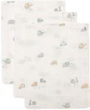 Jollein Baby Hydrofiel Washandje On The Go - 3 Stuks