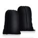 OTraki Large Travel Laundry Bags Drawstring 24 x 32 inch 2 Pack Heavy Duty Organizer Bag Foldable Laundry Bag Tear Resistant Storage Bag for Dirty Clothes Toys Home College Dorm Camp, 60x80cm Black