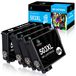 Epson lot de 4 cartouches d'encre 503XL Noir pour XP-5200, WF-2960DWF